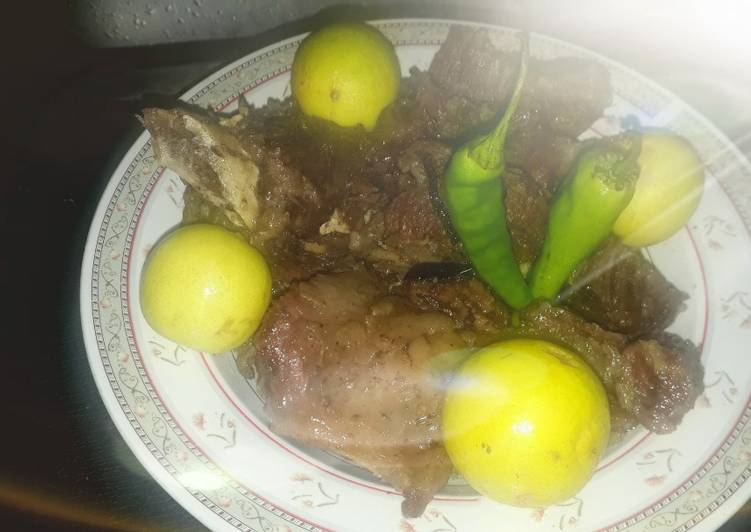 Recipe of Favorite Namkeen goshht