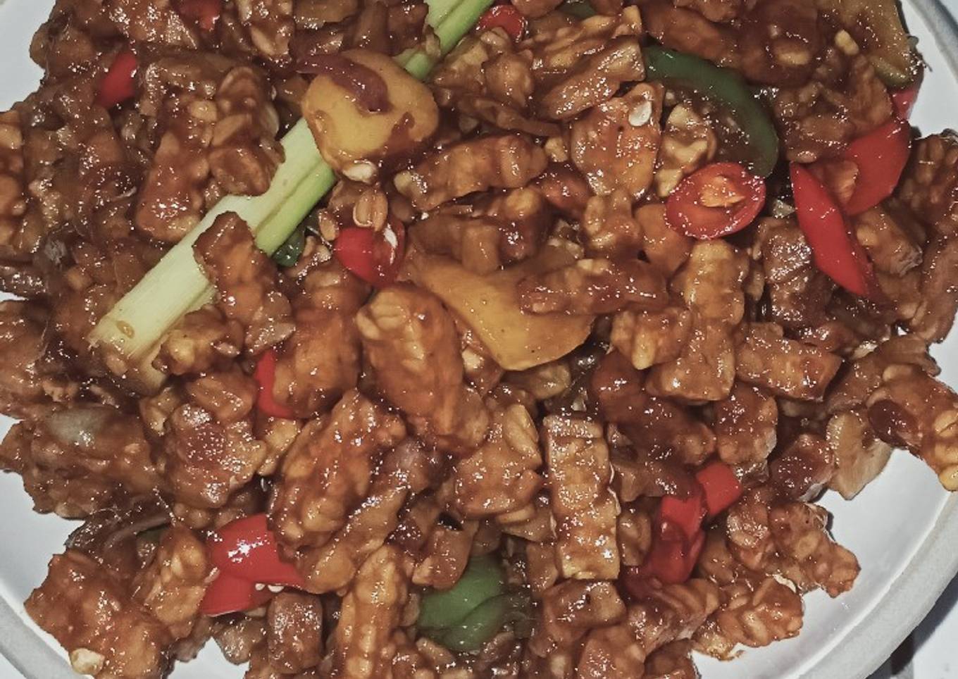Tempe Orek Pedas Manis