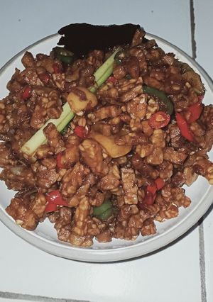 Foto resep Tempe Orek Pedas Manis