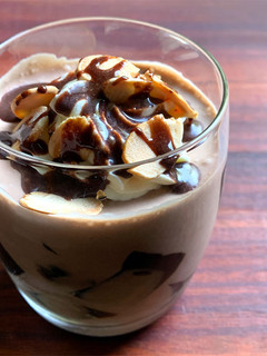 A picture of Coffee Jelly Chocolate Parfait.