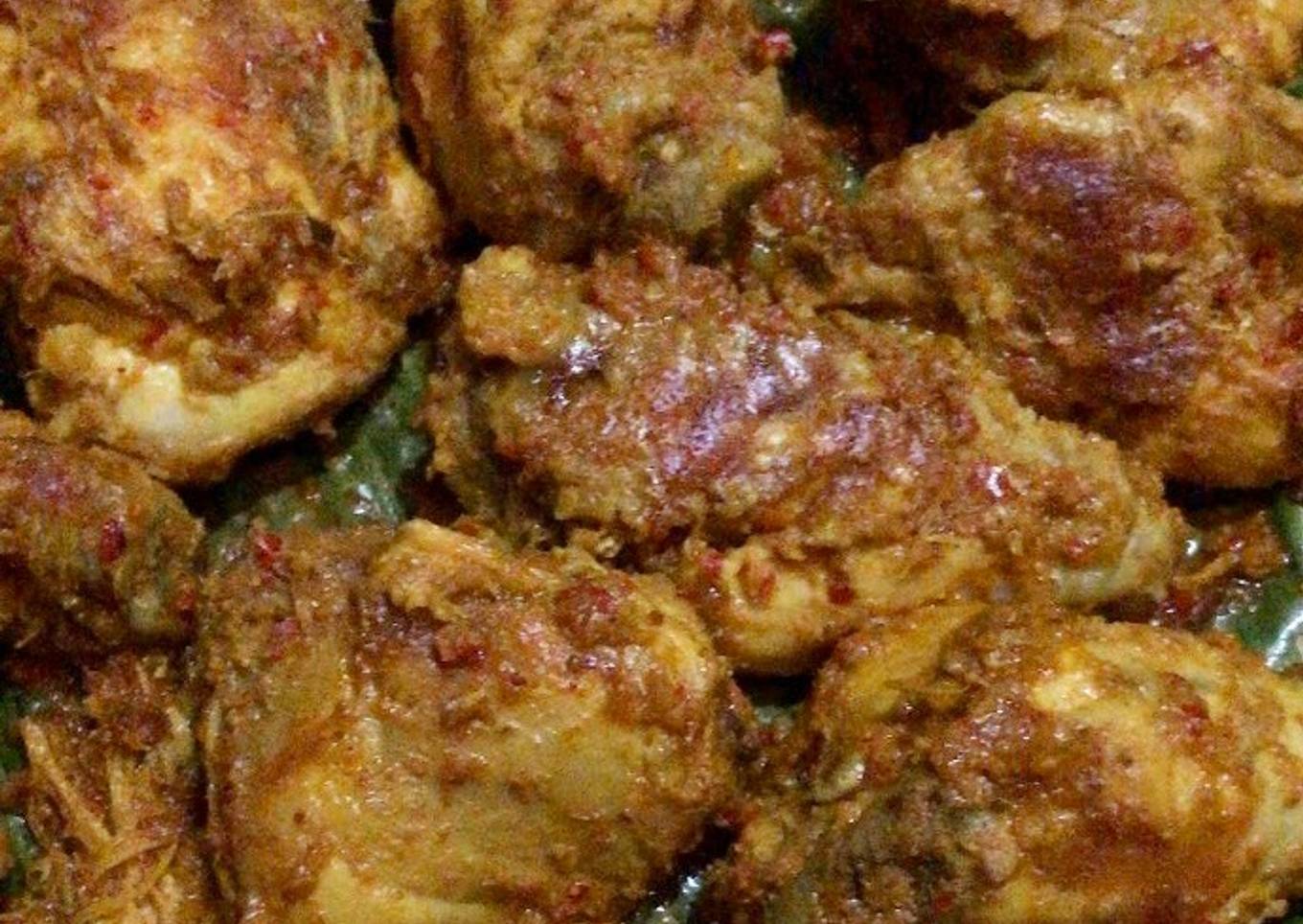 Ayam Panggang Bumbu Rendang