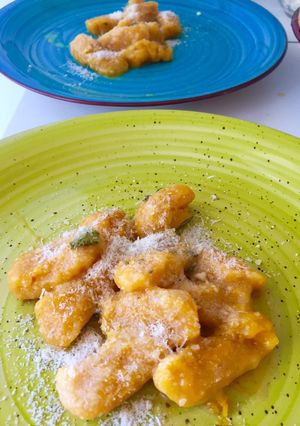 Foto di Gnocchi patate zucca