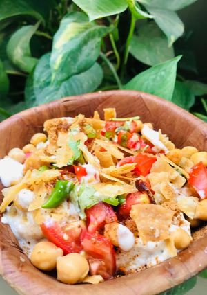 A picture of Papri chaat.