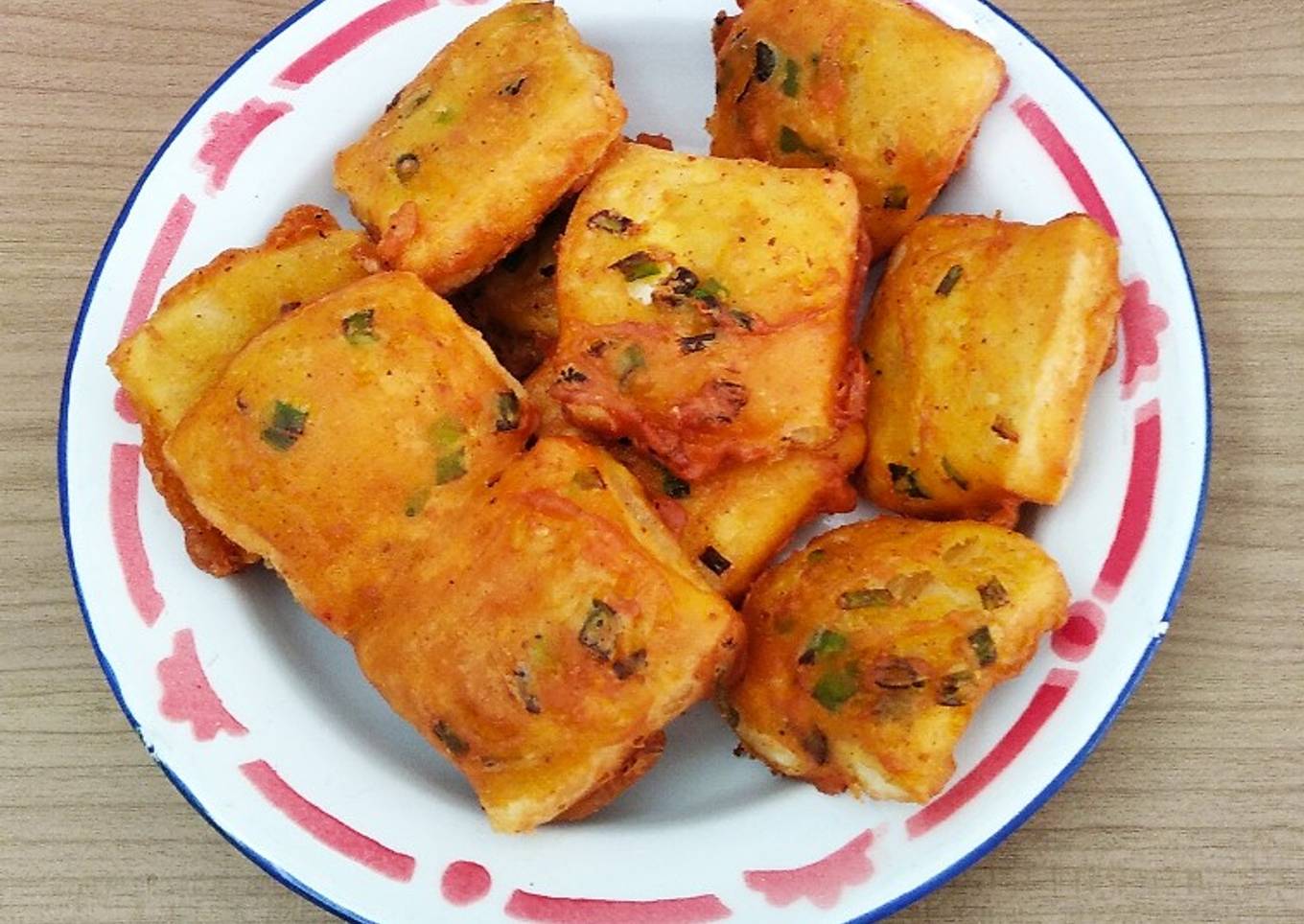 Tahu goreng tepung praktis