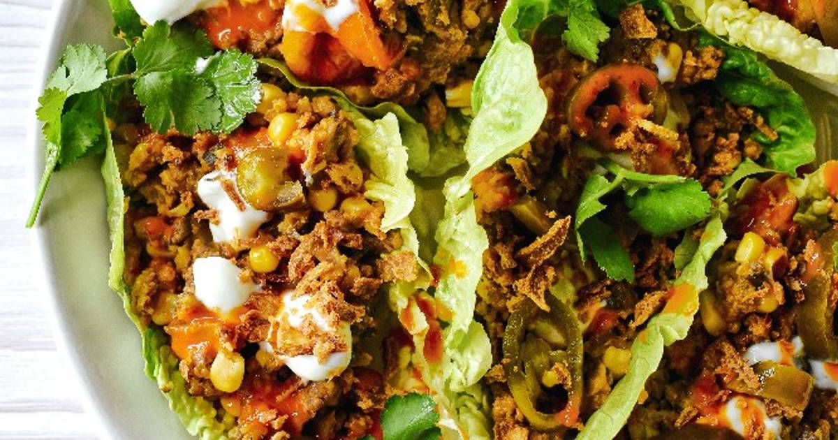 Loaded Lettuce Boat Tacos Recipe by Natalie Marten (Windsor__Foodie