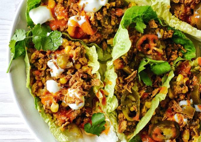 Loaded Lettuce Boat Tacos Recipe by Natalie Marten (Windsor__Foodie ...