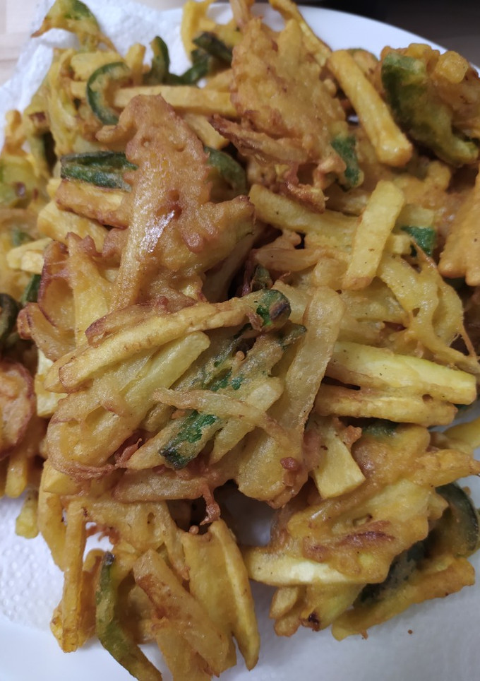 Una foto de Pakoras