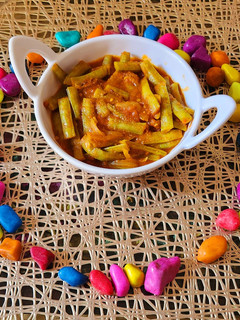 A picture of Cluster beans curry.