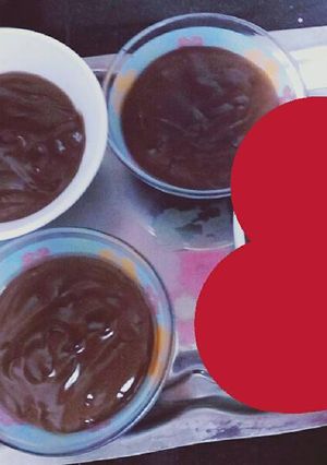 صورة لوصفة بودينج الشوكولاته🌸🍫