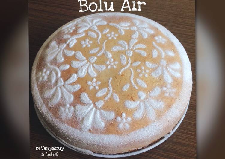 Bolu Air / Water Sponge Cake