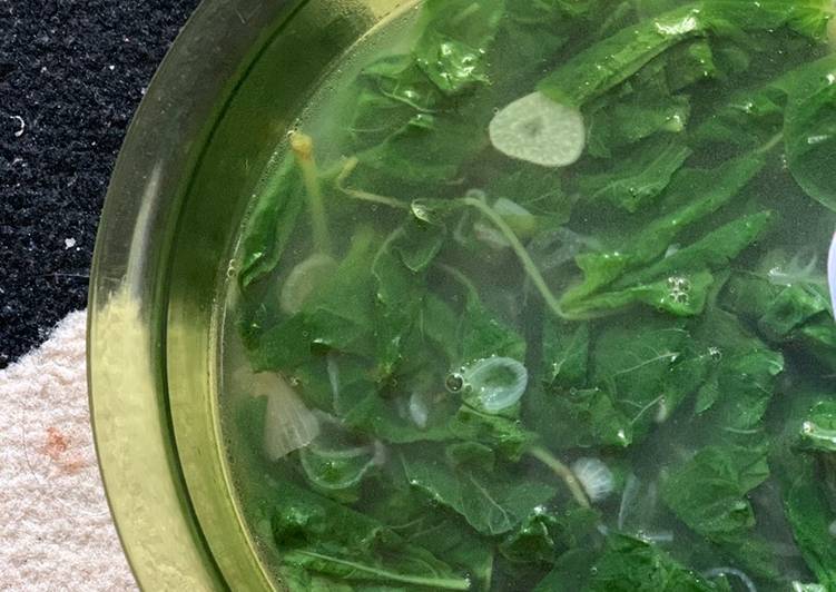 Resep Sayur Bayam Bening Anti Gagal