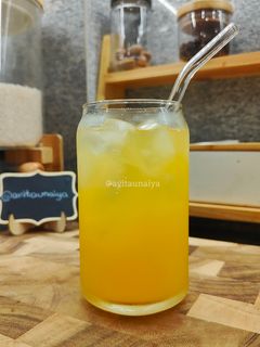 Foto resep Es Jeruk Santang