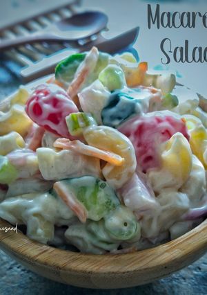 Gambar Macaroni Salad