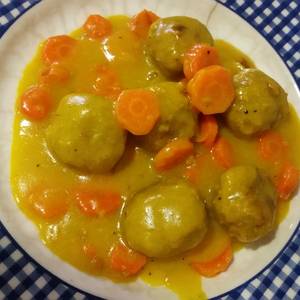 Albóndigas en salsa con zanahorias (Olla Gm g)