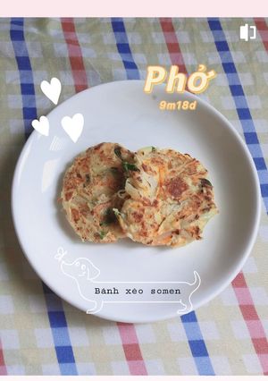 Hình của món Bánh xèo somen.