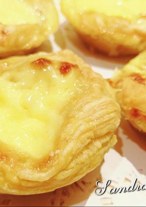 A picture of Portuguese Egg Tarts (Easy Recipe).