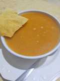 شوربة الطماطم المشوية 🍅🥣