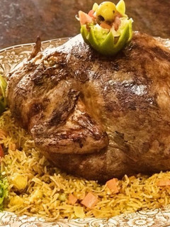 صورة لوصفة دجاج محشي بالرز