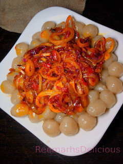 A picture of Dan Sululu (Cassava Balls).