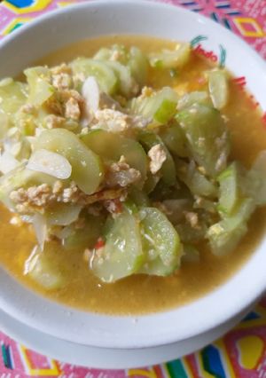 Foto resep Tumis timun telor