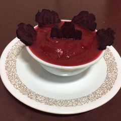 A picture of Beetroot sauce.