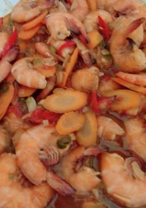Foto resep Udang Saus Tiram Maknyus