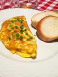 Receta de Omelette de jamón y queso estilo Diner