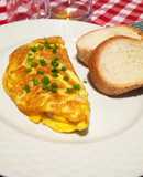Receta de Omelette de jamón y queso estilo Diner