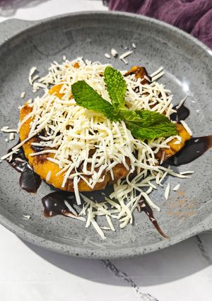 Foto resep Pisang Raja Bakar Coklat Keju