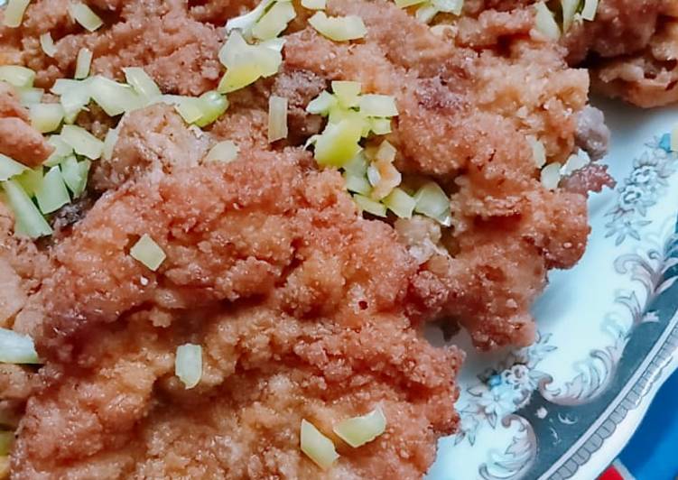 اسكالوب بانيه (البُفتيك المقرمش)🥰😋