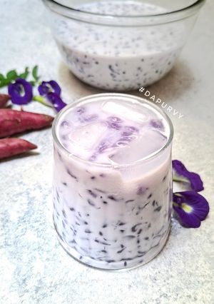 Foto resep Cendol Kecebong Ubi ungu