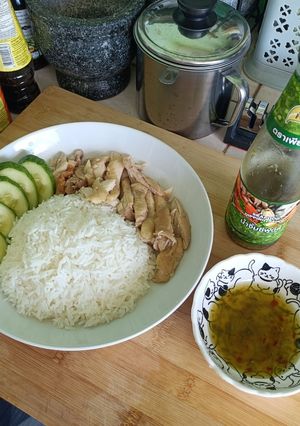 รูปของ ไก่ต้มน้ำปลา