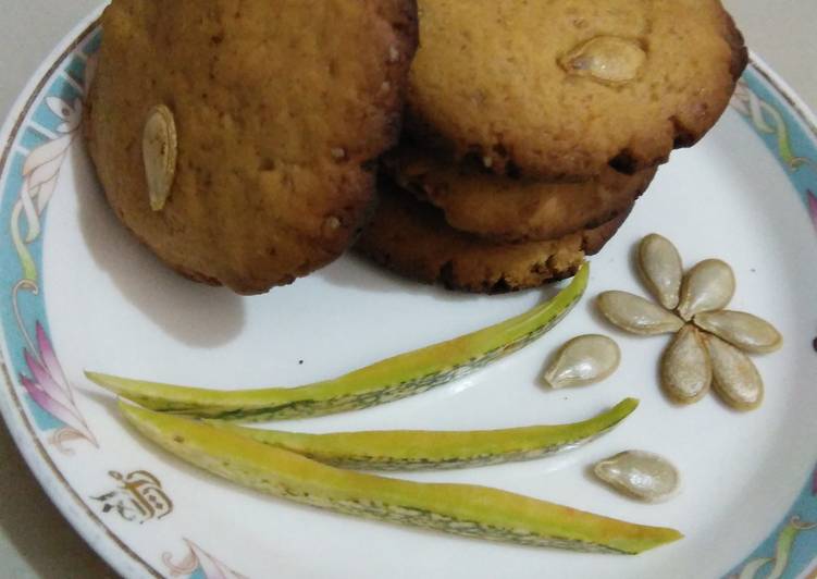 Easiest Way to Make Any-night-of-the-week Pumpkin seeds cookies #cookiescontest