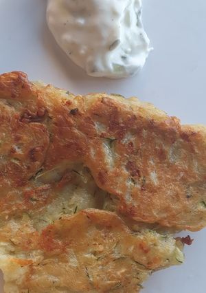 Joghurtos sajtos cukkini tócsni 👌 recept fotója