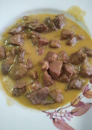 Una foto de Magro de cerdo en salsa