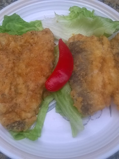 A picture of Fried crispy fish.