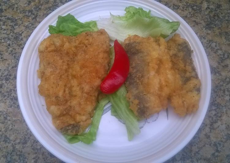 Recipe of Any-night-of-the-week Fried crispy fish