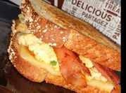A picture of smoked bacon