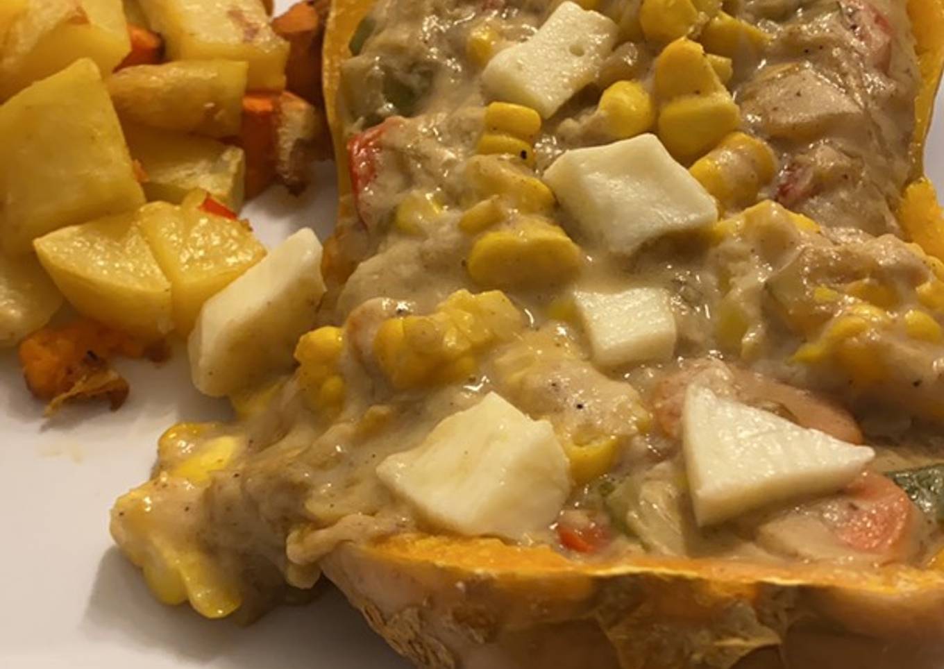 Calabaza rellena (VEGANA)