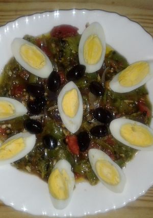 صورة لوصفة سلاطة مشوية