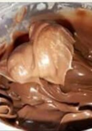 صورة لوصفة شوكولا للطلي