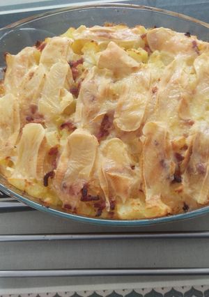 Une photo de Une bonne tartiflette