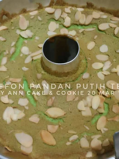 Foto resep Chiffon Pandan putih telur