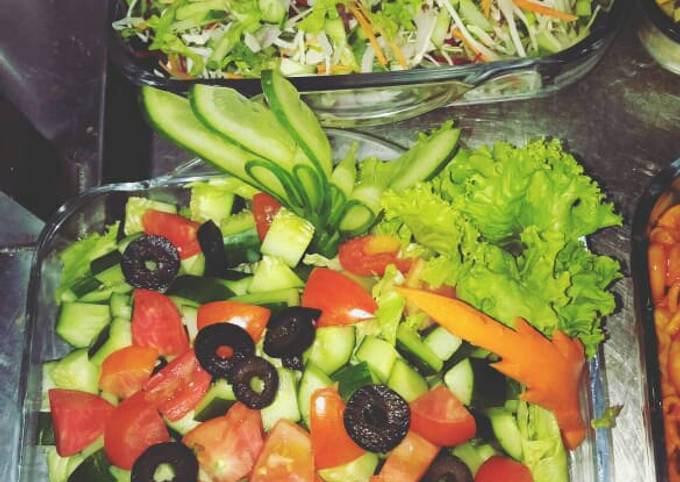 Recipe of Super Quick Homemade Fresh Garden Salad