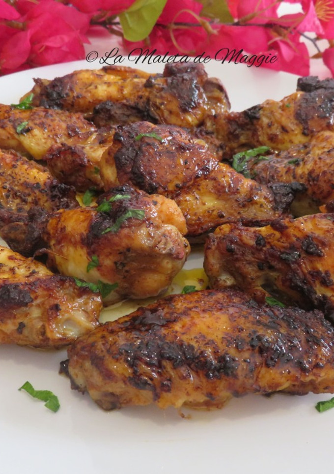 Una foto de Alitas de Pollo marinadas