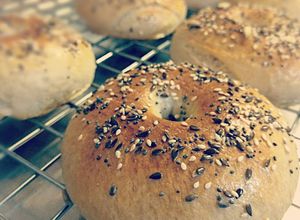 Una foto de Bagels