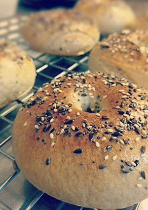 Una foto de Bagels