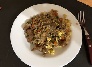 Una foto de Chow Fan de Carne