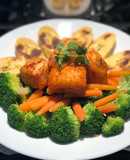 Đậu hủ lăn cà ri nước cốt dừa