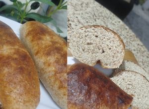 صورة لوصفة توست طحين قمح الحبة الكاملة🍞🥪🥖